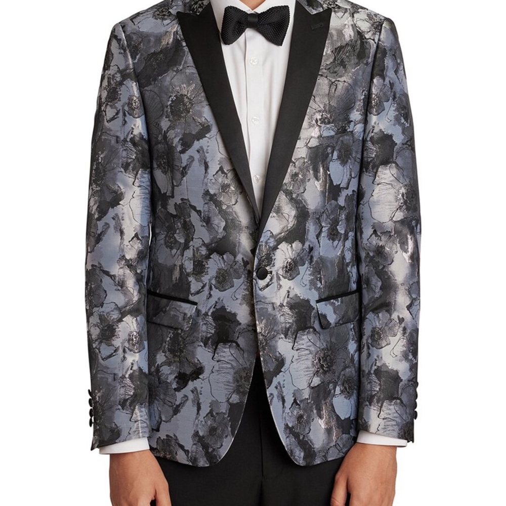 PAISLEY & GRAY GROSVENOR PEAK SLIM FIT TUXEDO JACKET